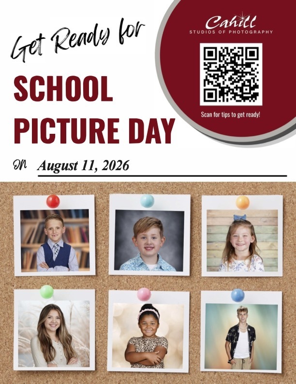 Picture day poster, August 11th