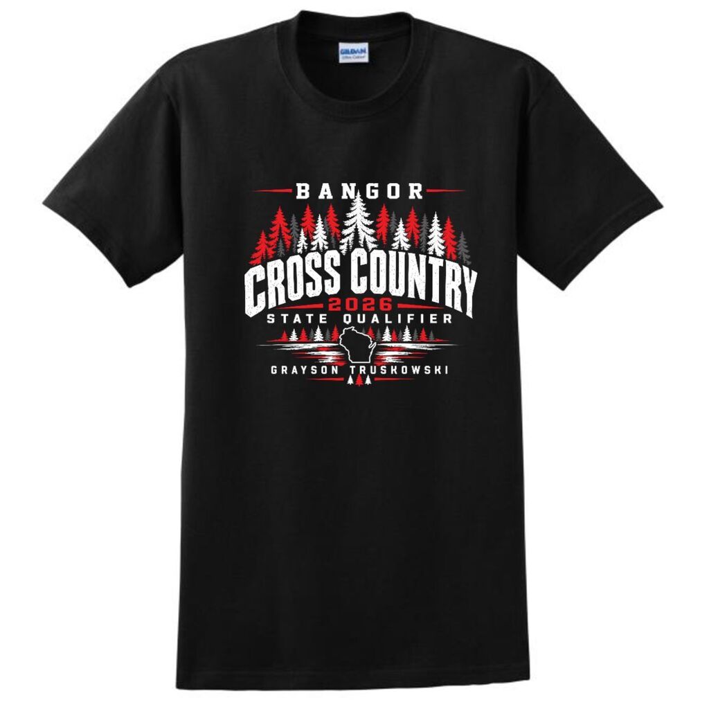 Cross Country State Qualifier Grayson Truskowski t-shirt