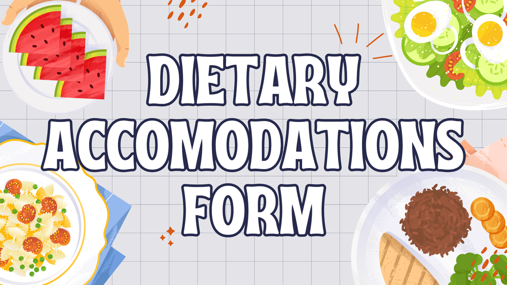 dietary accomodations form