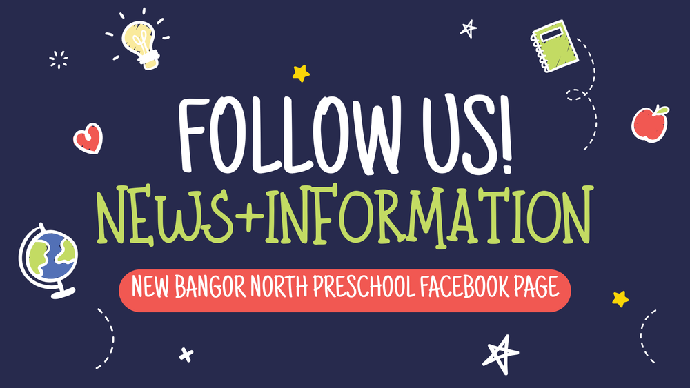 Graphic for the new Bangor North Facebook page that encourages following