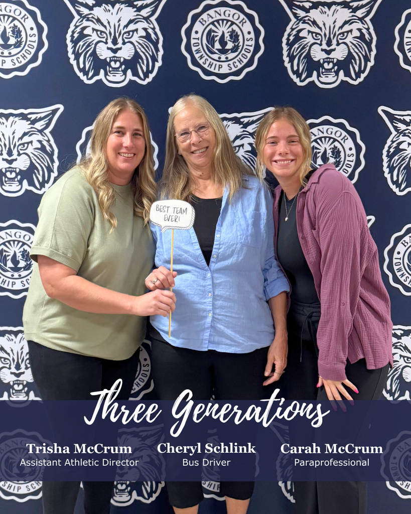 three generations photo with Trisha McCrum, Cheryl Schlink and Carah McCrum