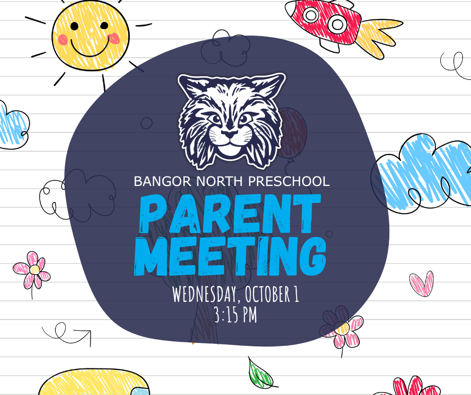 parent meeting, Wednesday October 1 at 3:15pm