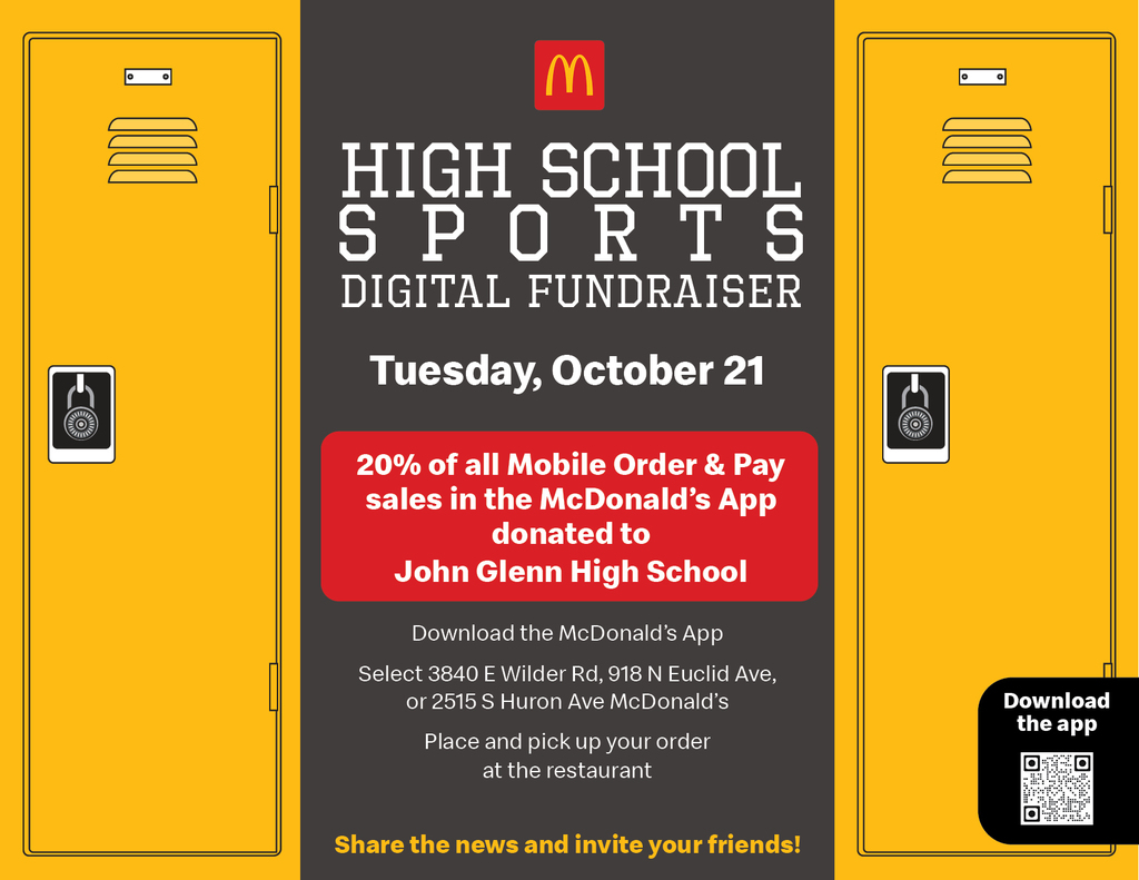 McDonalds fundraiser information