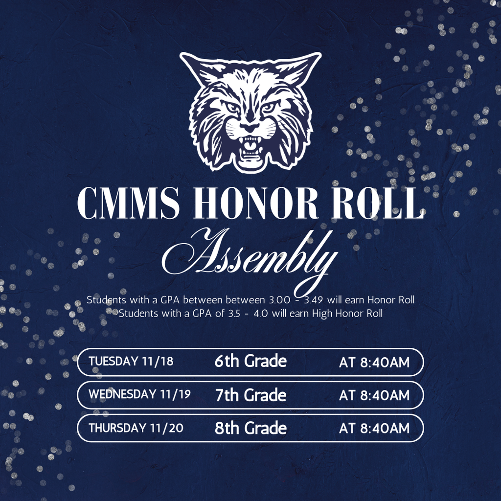 CMMS Honor Roll Assembly
