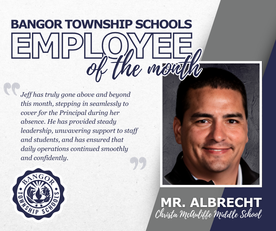 Mr. Albrecht - December Employee of the Month