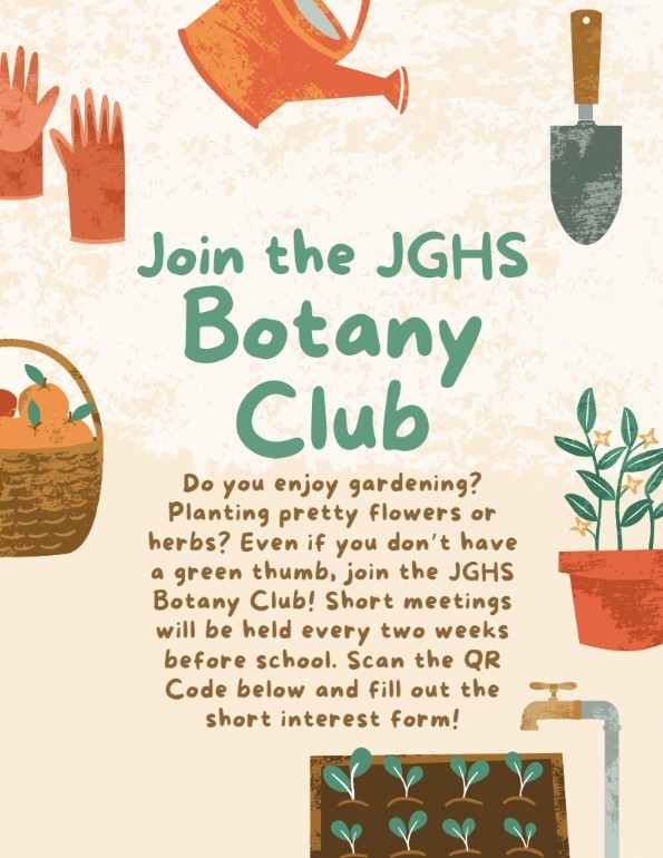 Join the JGHS Botany Club