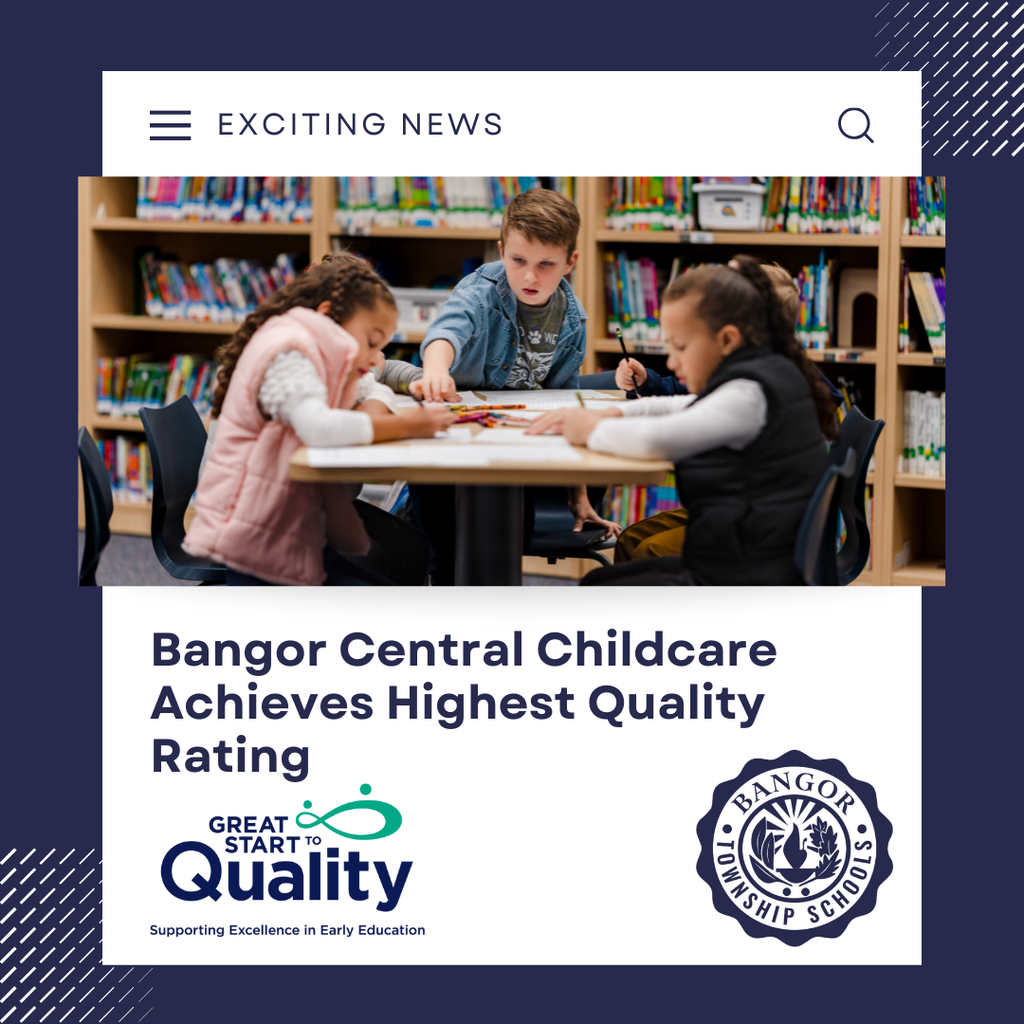 Bangor Central Childcare recognition press release