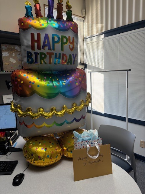 happy birthday Dr. Schmidt