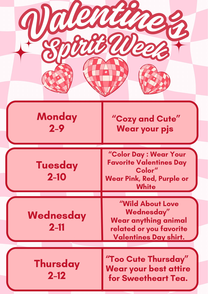 Valentines Spirit Week