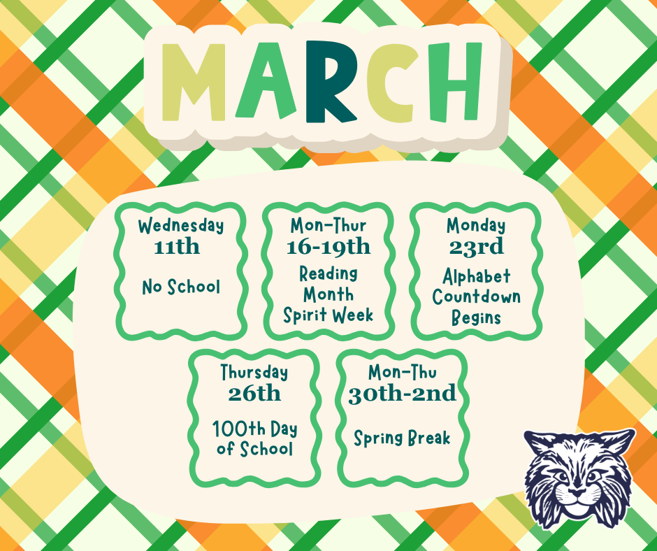 march calendar reminders