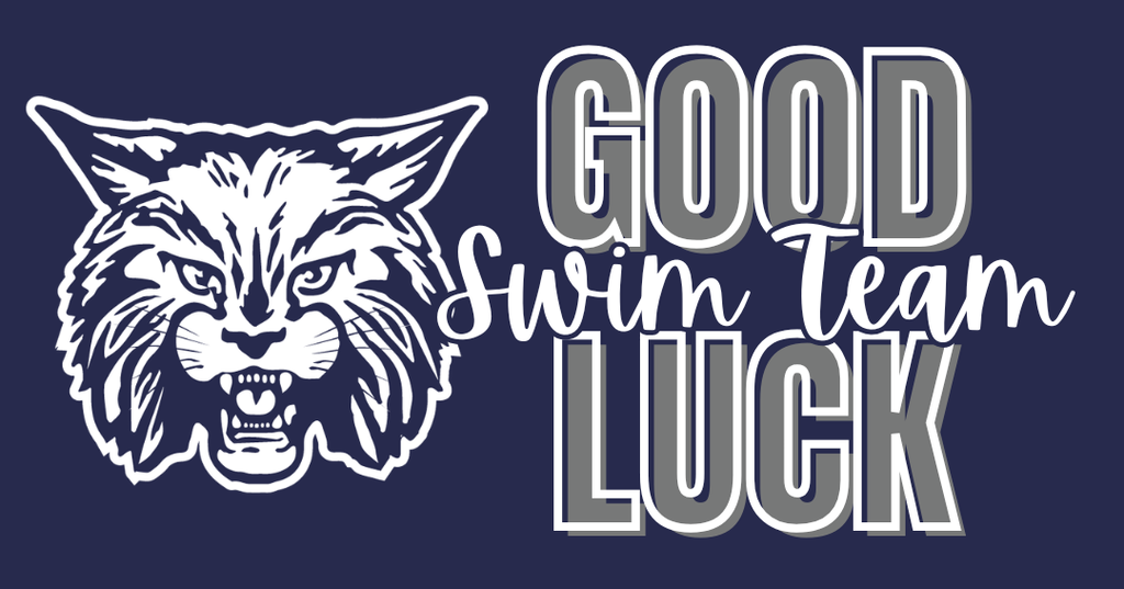 good luck swim team