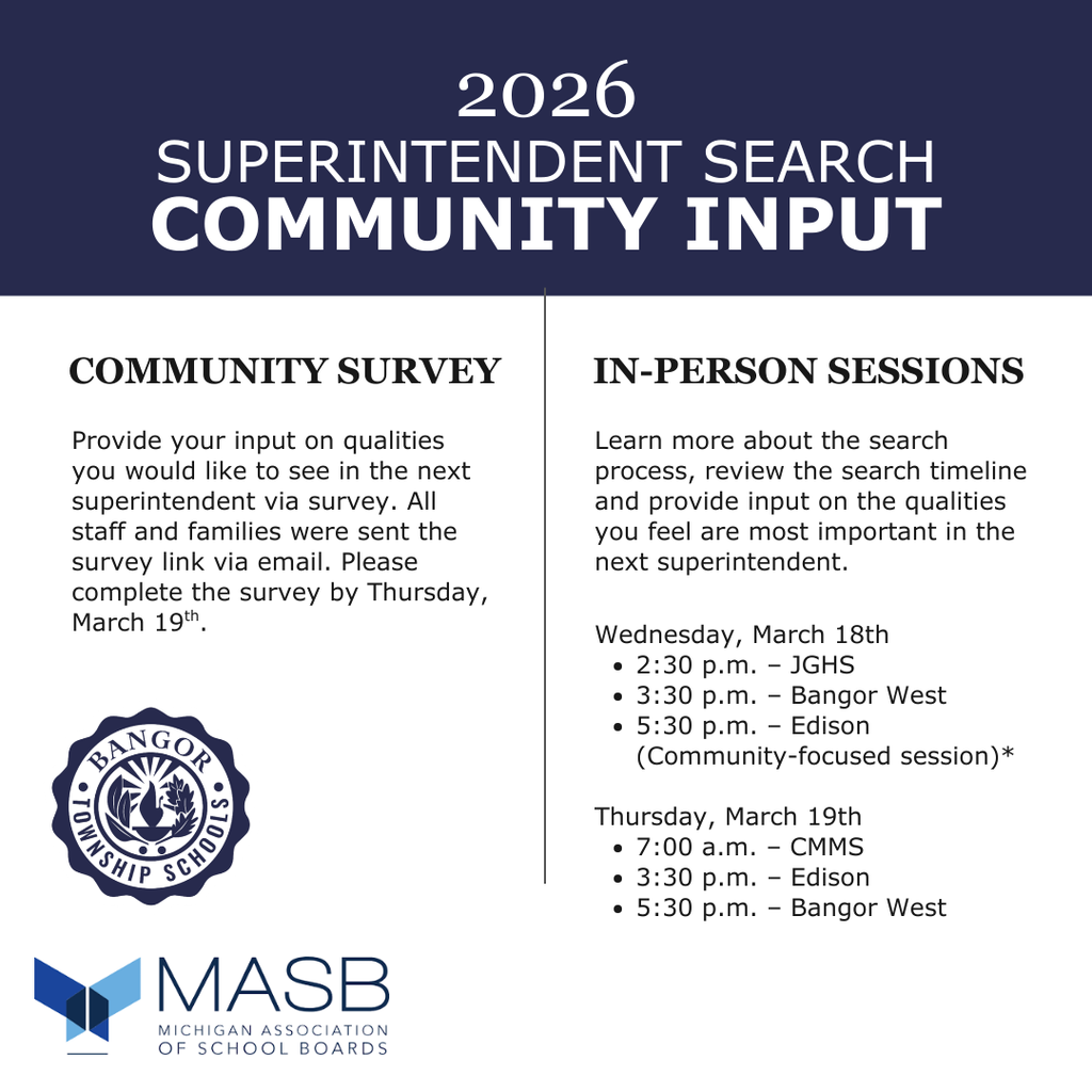 Superintendent Search Community Input information