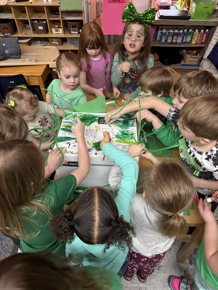 Leprechauns like green!