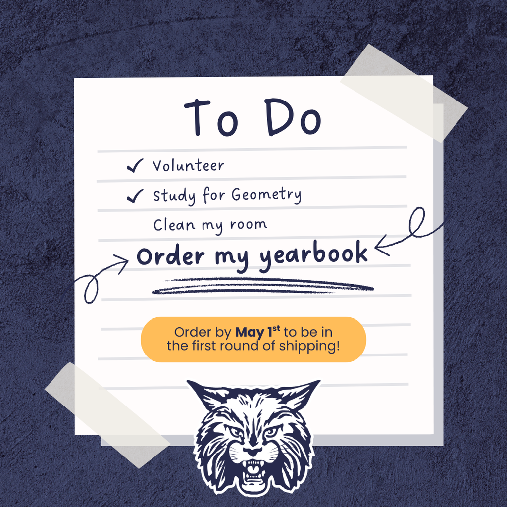 Order your 2025-26 Yearbook Today!