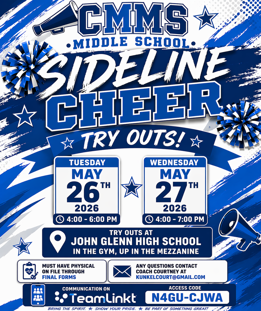 CMMS cheer tryouts