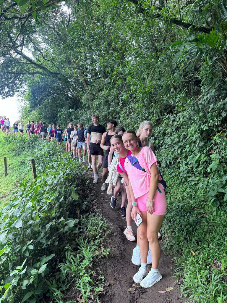 students in Costa Rica