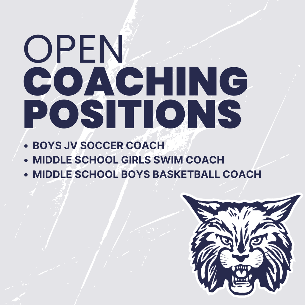open coaching positions