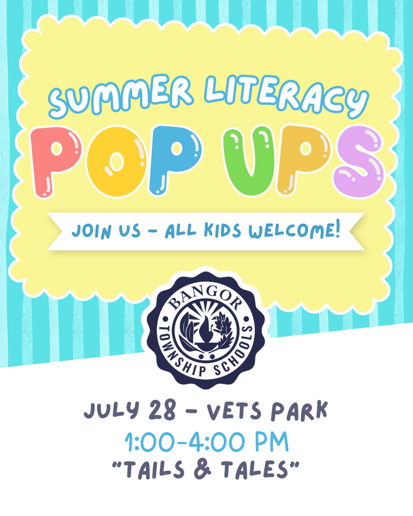 July 28 Literacy Popup