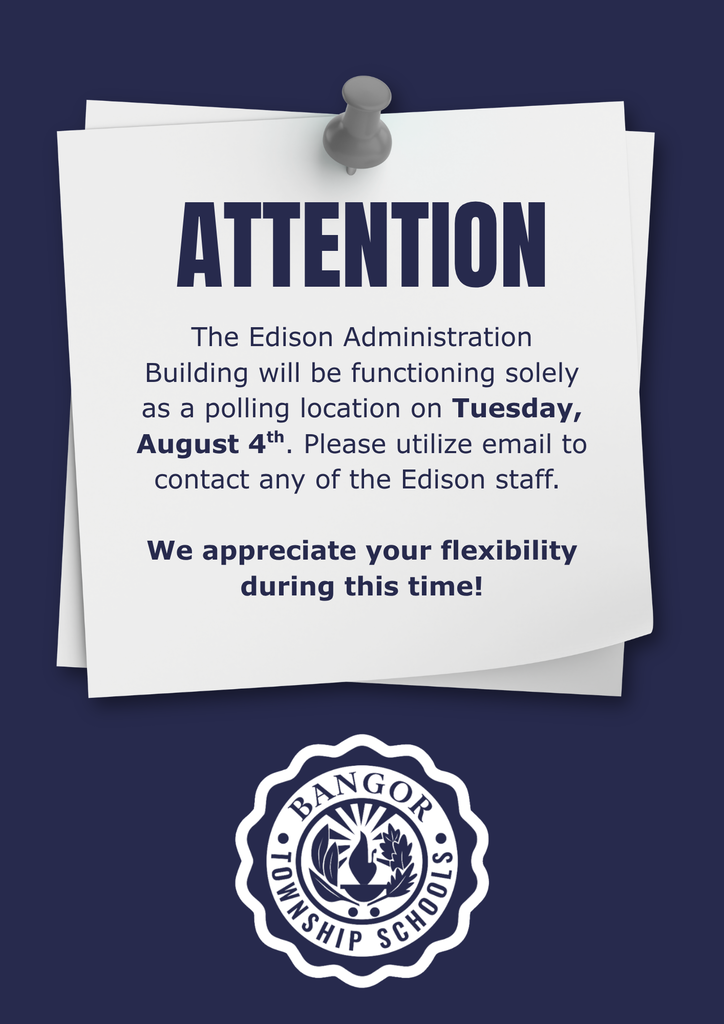 edison closed tuesday august 4