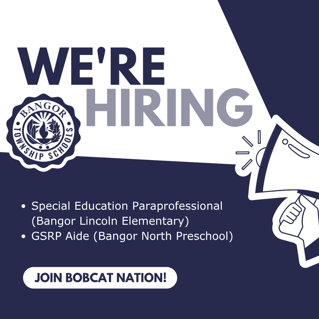 we're hiring special education paraprofessionals and a GSRP aide