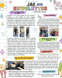 Newsletter about JAG class events