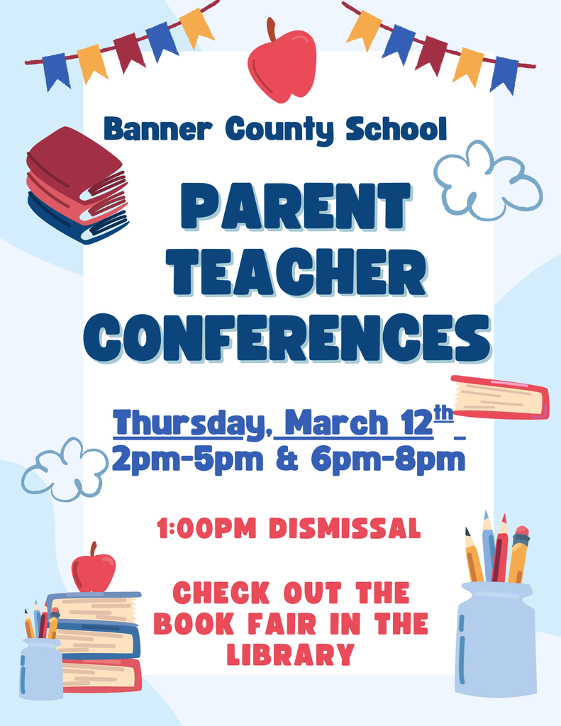 Flyer about parent teacher conferences 