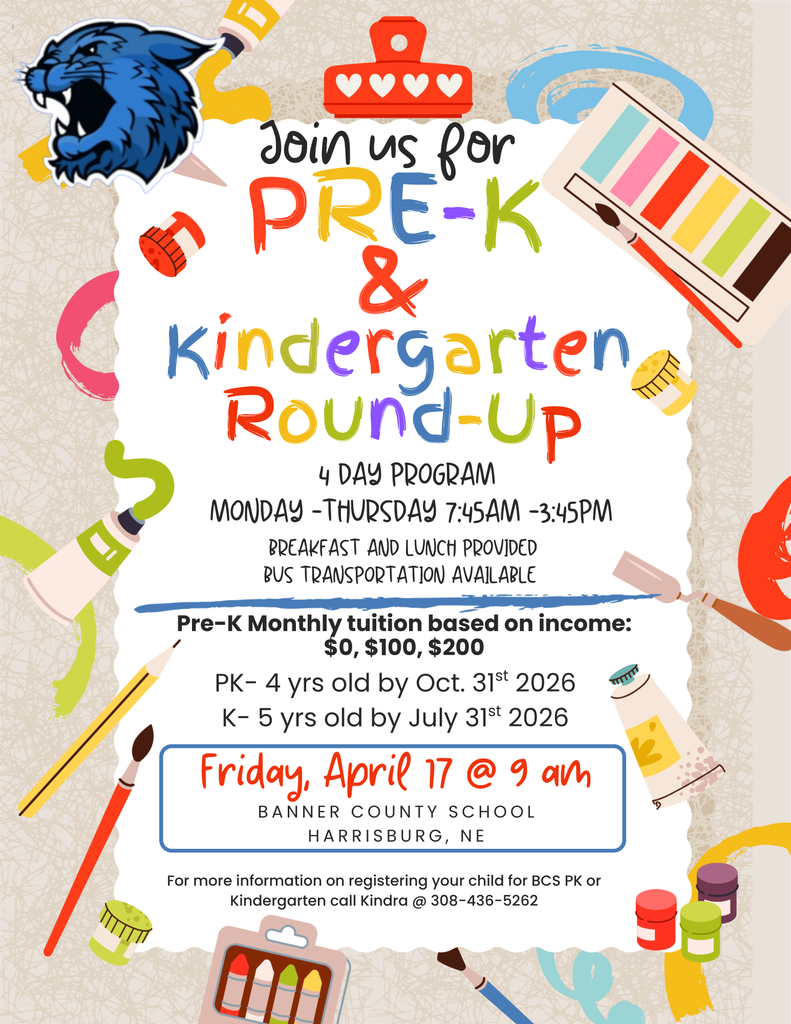 Flyer for Kinder and Pre-K Round up