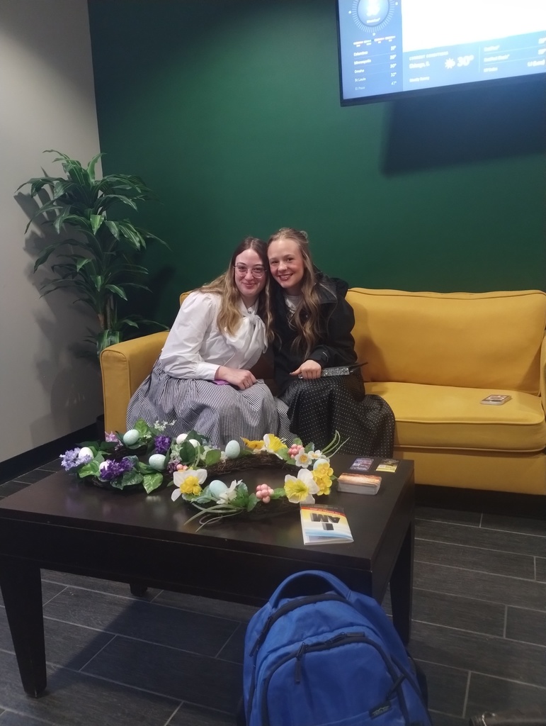 Students sitting on a couch 