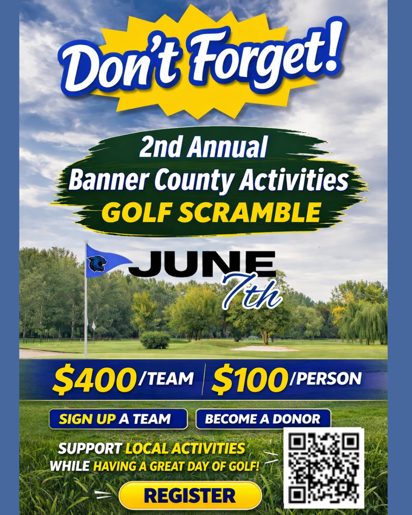 Flyer about golf tournament 