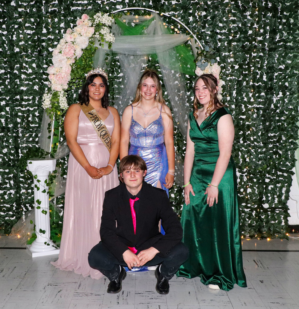 Students at prom