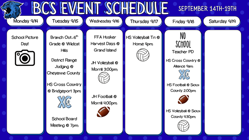 Weekly Events