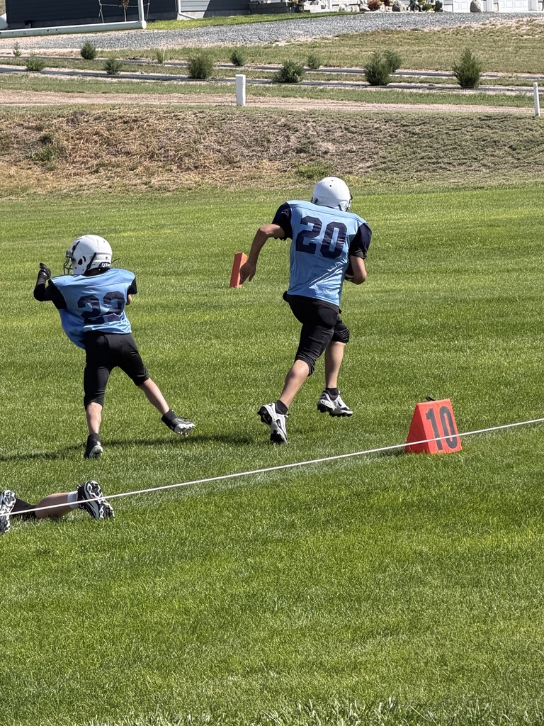 Students playing Football