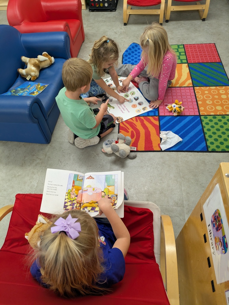 Students reading
