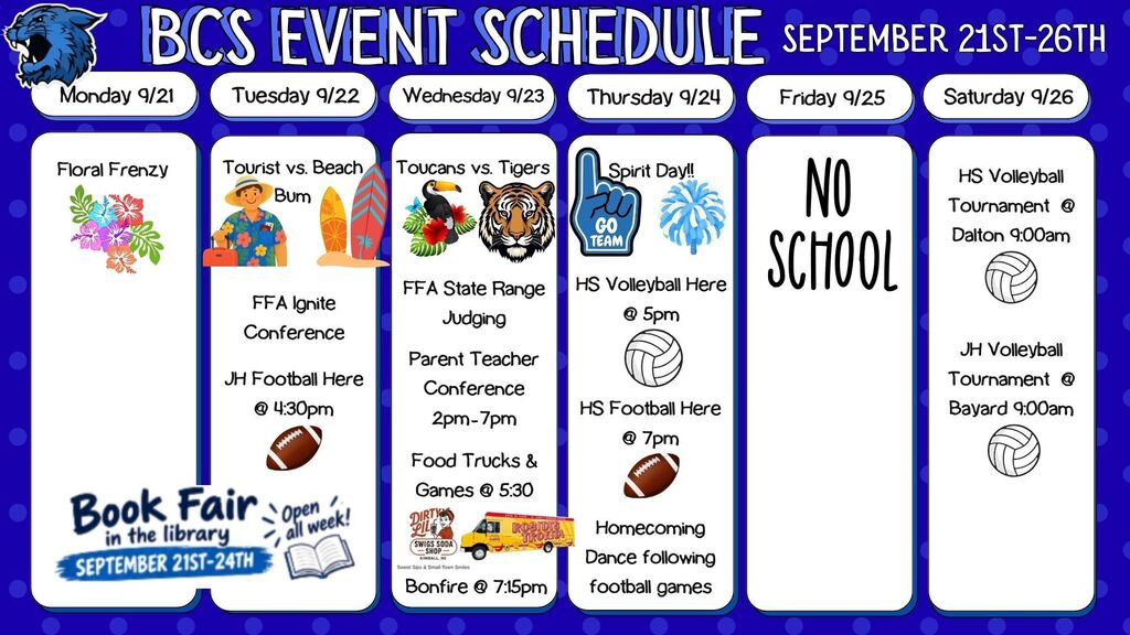 Weekly Events