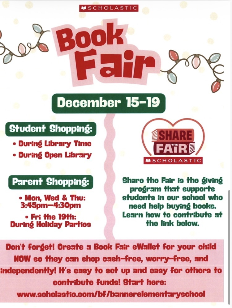 Book Fair December 15-19