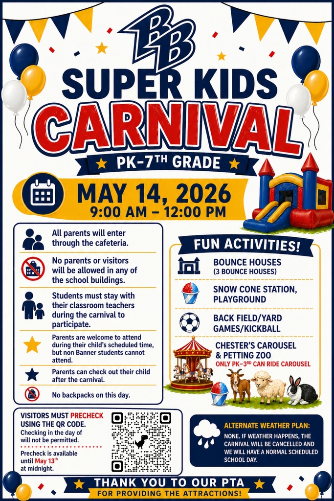 SUPER KIDS CARNIVAL INVITATION