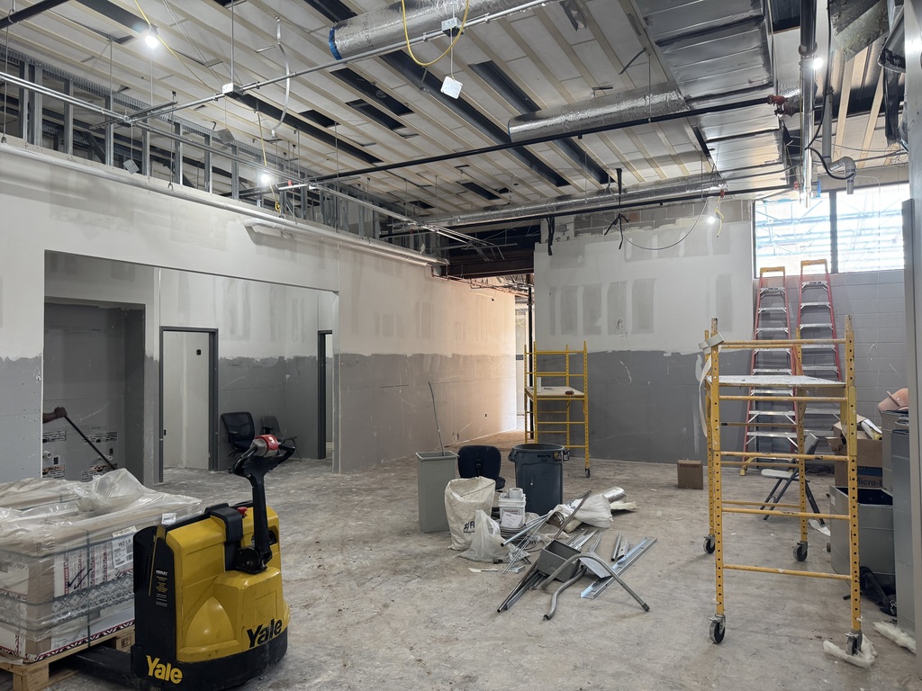 New commons area and bathrooms