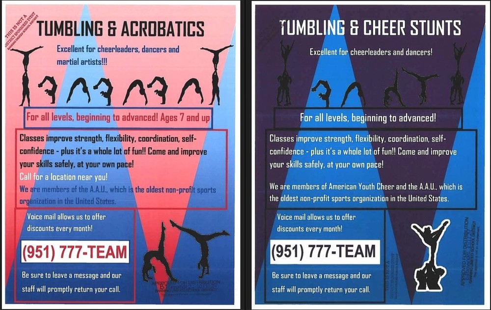 Tumbling and Cheer