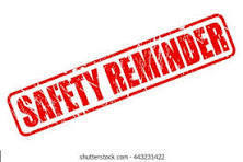 safety reminder