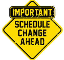 Schedule Change