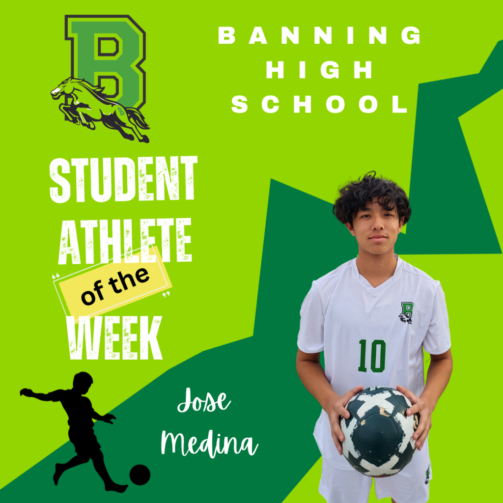 Banning HS Student Athlete of the Week Jose Medina