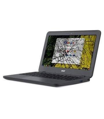 Chromebook with broken screen