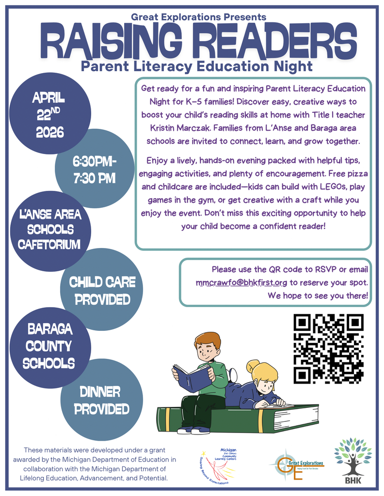 Great Explorations Parent Literacy Education Night