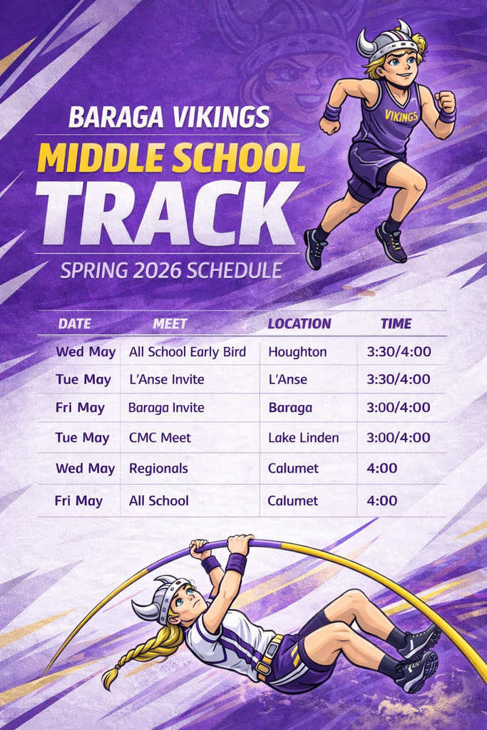 Middle School Track Schedule