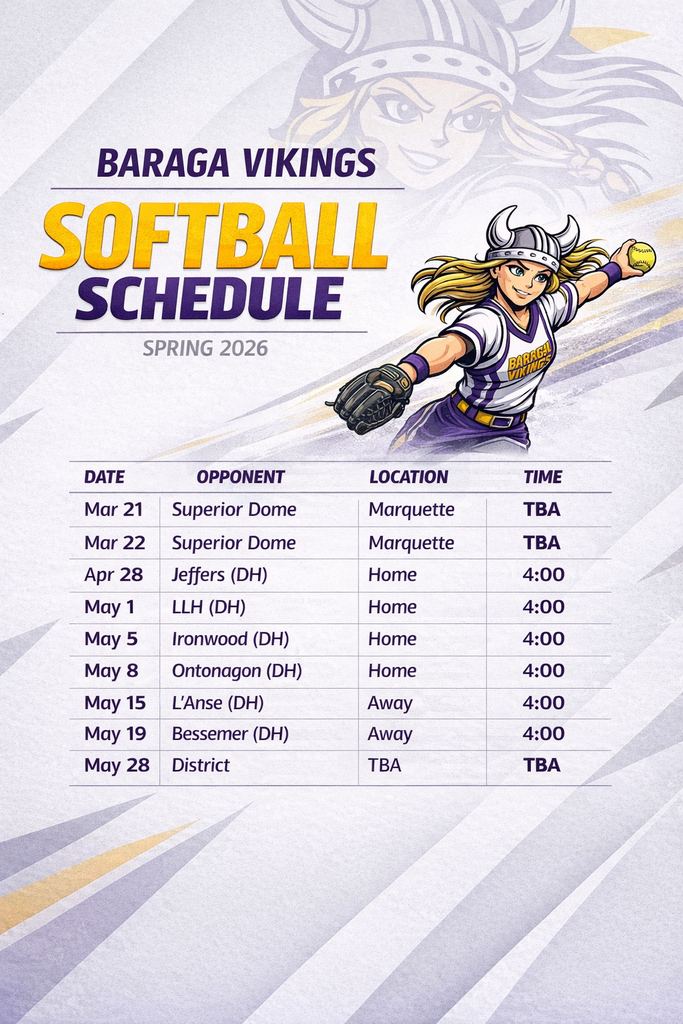Softball Schedule