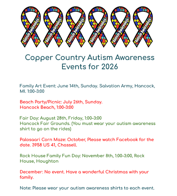 Autism Awareness Events for 2026