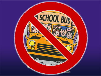 School bus run canceled