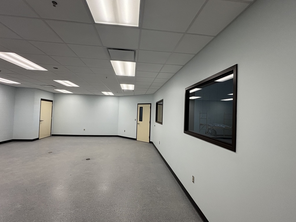 Picture of new classroom