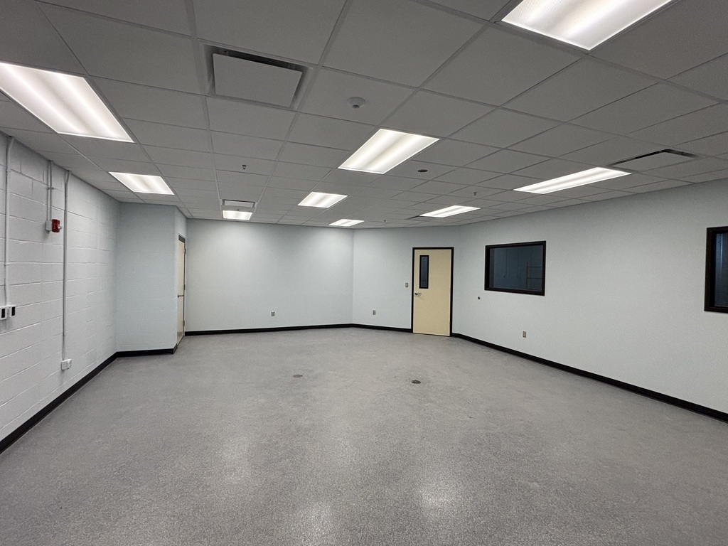Picture of new classroom