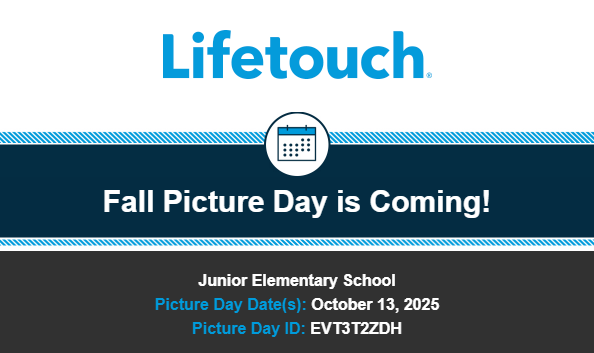 Picture day reminder October 13